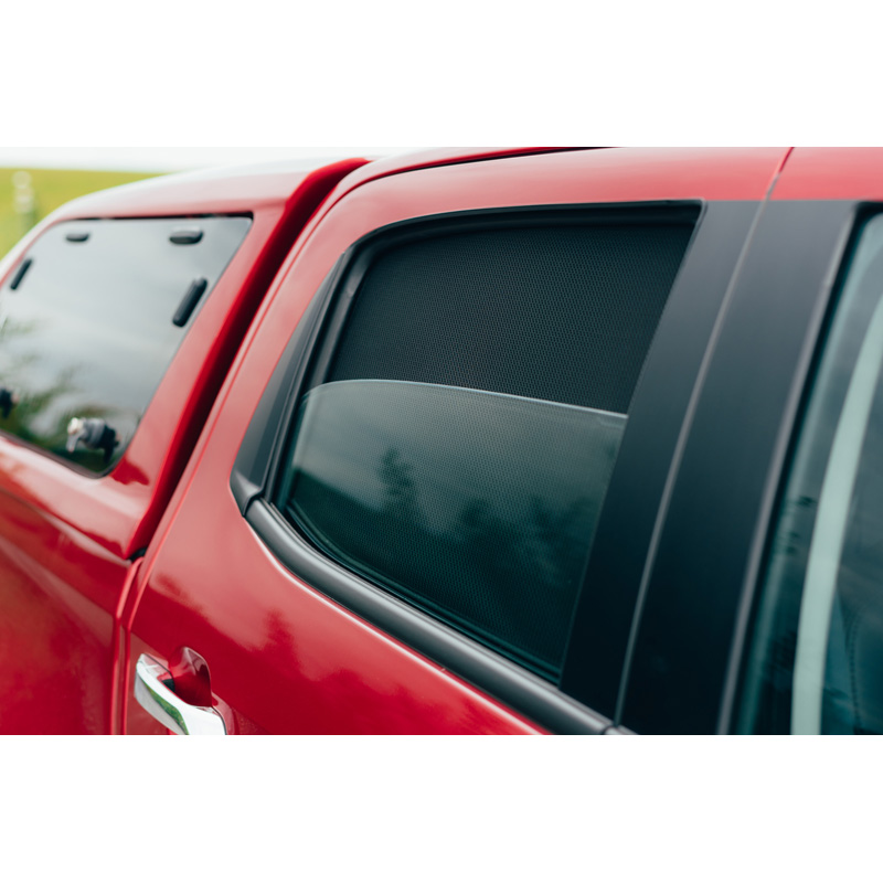 Set de Car Shades (portes arrières) sur mesure pour Isuzu D-Max 4 portes 2019- (2-pièces)