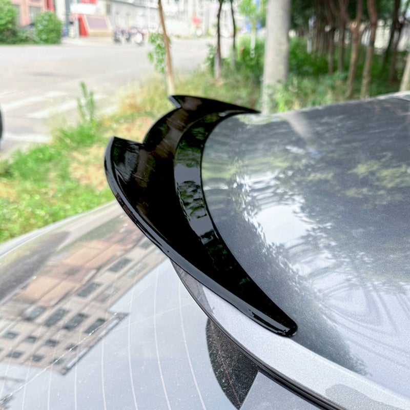 Becquet de toit (Spoiler Cap) sur mesure pour Audi Q3 (F3N) Sportback 2019-2025 (ABS Noir Luisant)