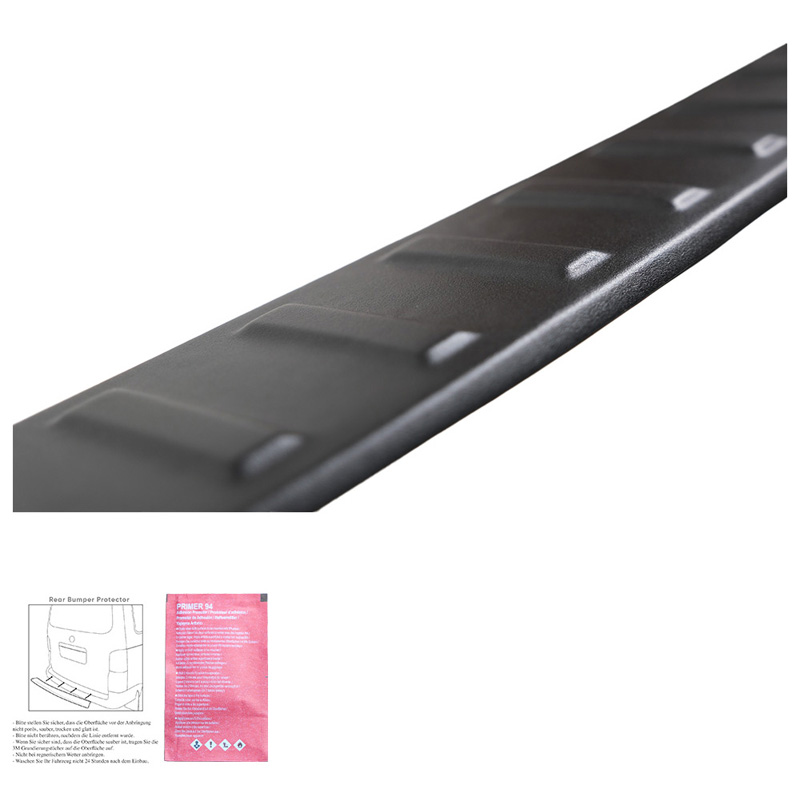 Protection de seuil arrière sur mesure pour Volkswagen T-Cross 2022- - Noir mattes