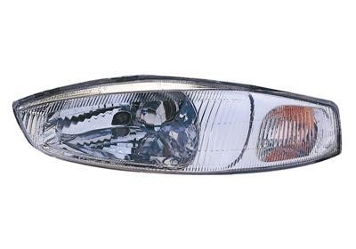 koplamp, H4, links, 01/1998-Mitsubishi Colt, 1996-2003