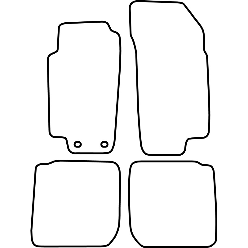 Set de tapis de sol sur mesure pour Ford Scorpio 1994-1998