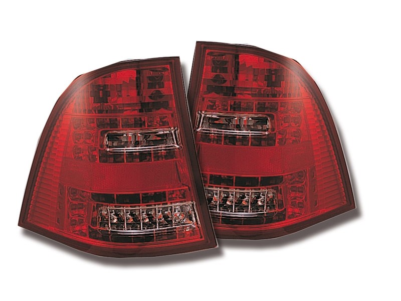 Feux arriere LED Mercedes ML W163 98-05 rouges/claire