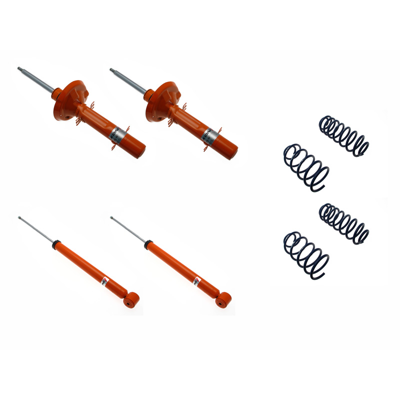 KONI STR.T Kit sur mesure pour Seat Leon/Toledo II (1M) / Volkswagen Bora / Golf IV 1997-2005 - 35/35mm - AV-Charge -910kg (1120-5261)