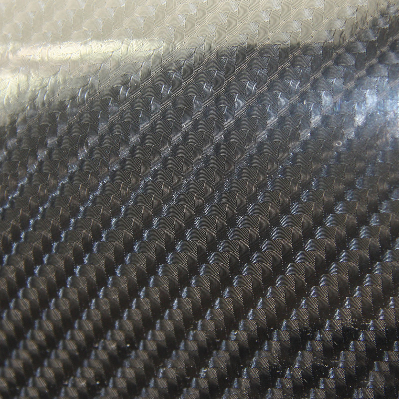 Feuille de carboné 5D 152x200cm Noir luisant, auto-adhésif