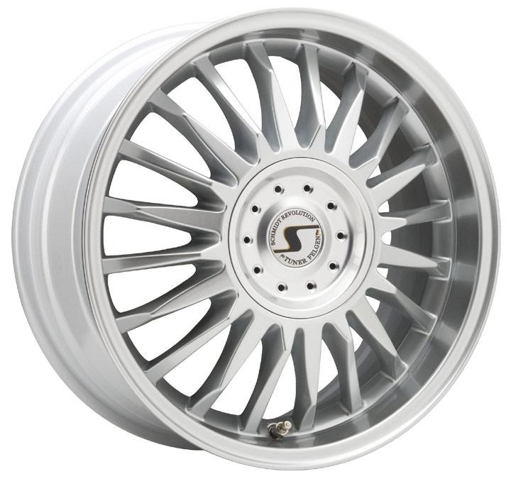 Schmidt CC Line roues (bord brillant) d argent 7,5x17