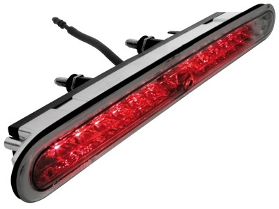 3e frein de lumiere Peugeot 206 LED avec 14 leds noire-chrome