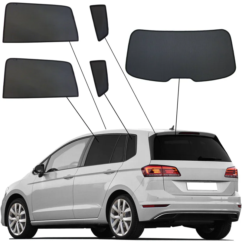 SunClip Protection visuelle & solaire sur mesure pour Volkswagen Golf Sportsvan 2014-2020