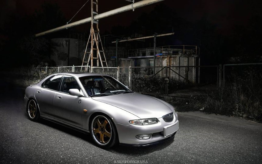 Voorspoiler Mazda Xedos 6 Maxton Design glans zwart