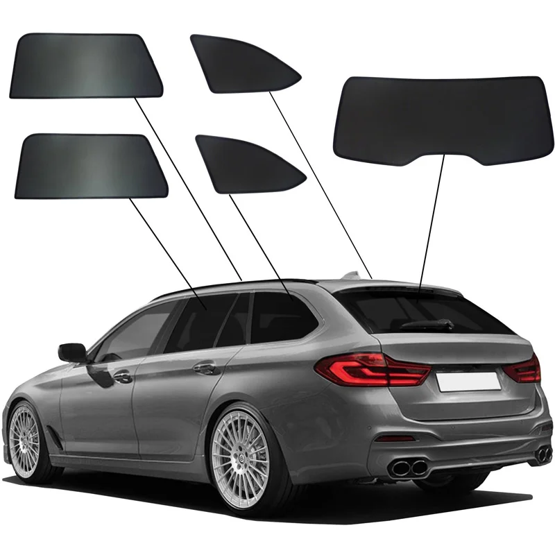 SunClip Protection visuelle & solaire sur mesure pour BMW Série-5 G31 Touring 2017-2023