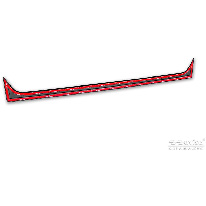 Avisa Moulure de hayon en Inox Noir Chrome sur mesure pour Toyota C-HR+ 2025-
