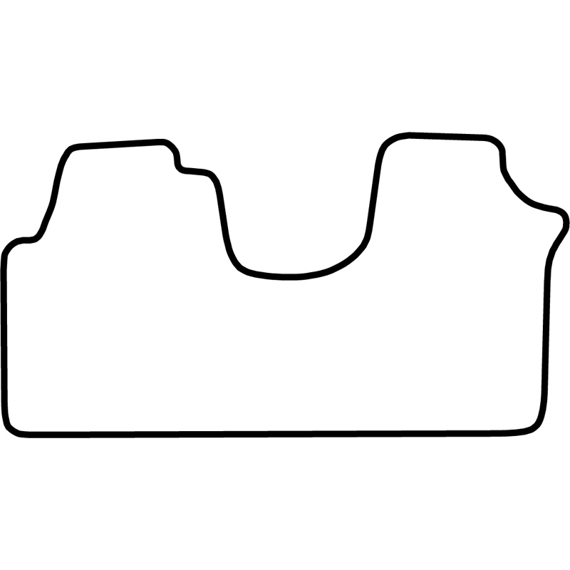Set de tapis de sol sur mesure pour Peugeot 806 1994-2002 (seulement avant)