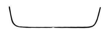voorbumper grille lijst, chrome VW Jetta, 2005-2010
