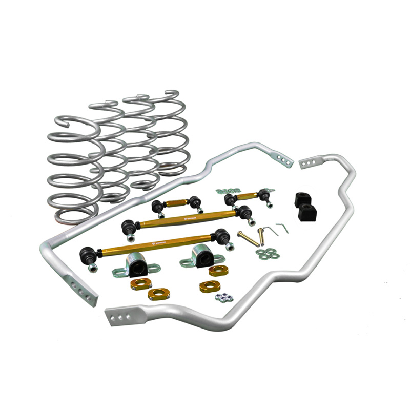 Whiteline Grip-Série 1 Kit de barre stabilisatrice et de ressort d'abaissement sur mesure pour Volkswagen Golf V 1K1/V Variant 1K5 2003-2009