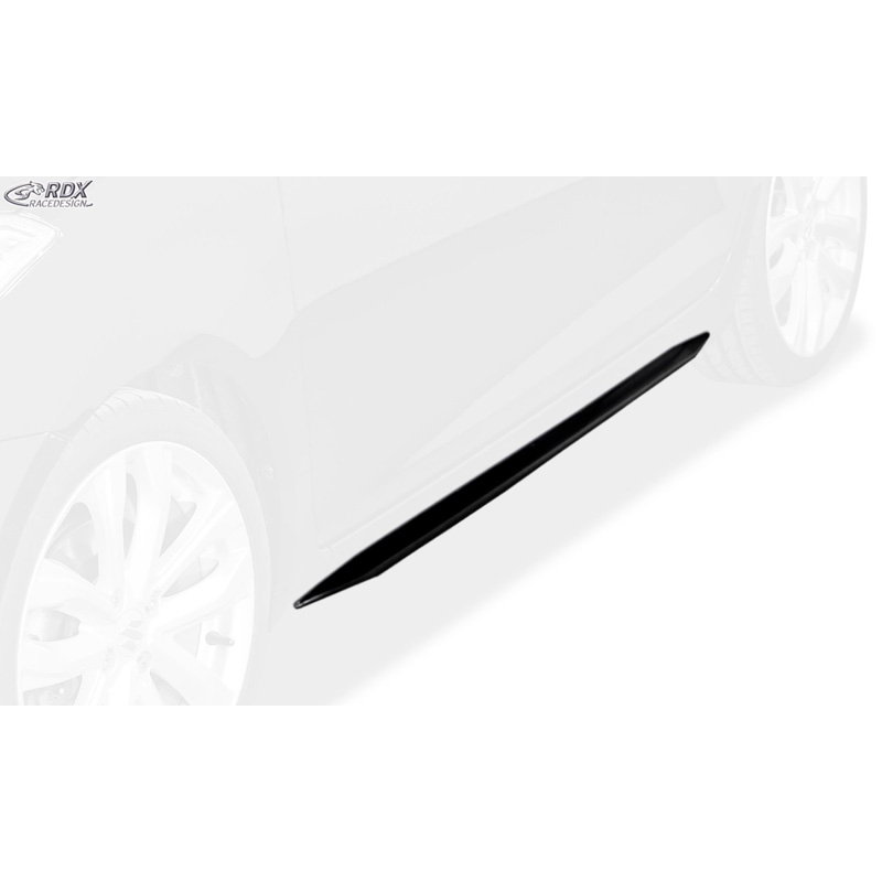 Jupes latérales 'Slim' sur mesure pour SZ Swift FZ/NZ 2010-2017 (ABS noir luisant)