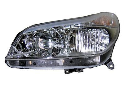 koplamp, H7+H1, rechts Citroen C5, 2004-2008