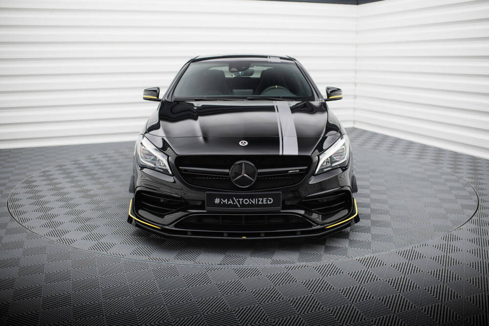 Voorspoiler met Canards Street Pro Mercedes AMG CLA 45 C117 FL Maxton