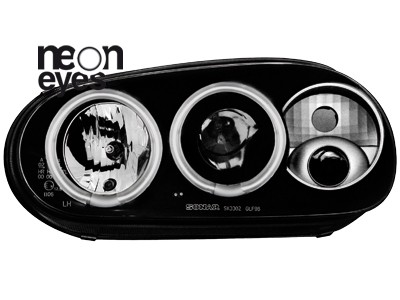 Phares VW Golf IV Angel Eyes Ice CCFL