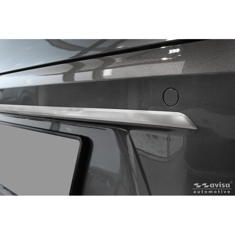 Avisa Revêtement d'habillage du hayon du coffre inox brossé sur mesure pour Kia Picanto III (JA) Facelift 2024-