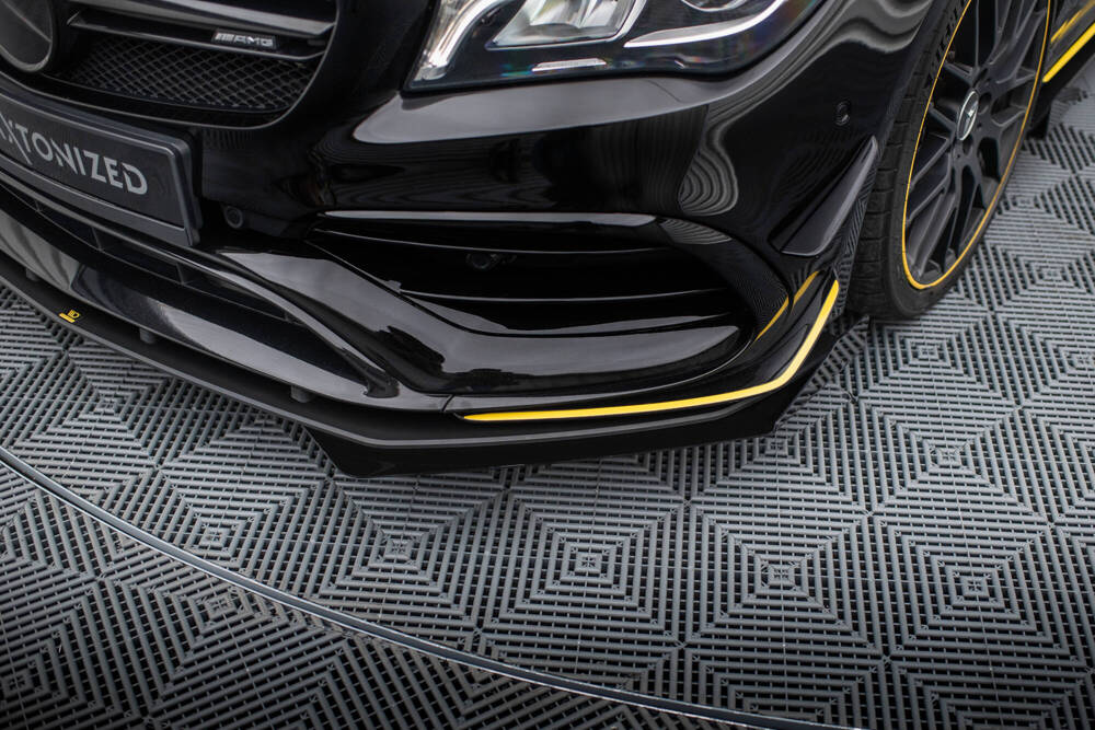 Voorspoiler met Canards Street Pro Mercedes AMG CLA 45 C117 FL Maxton