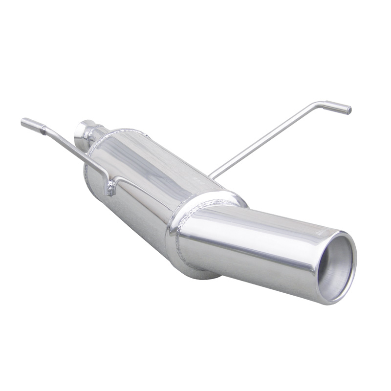 100% Inox Échappement Sport sur mesure pour Peugeot 206 SW 2.0 16v (136cv) 102mm