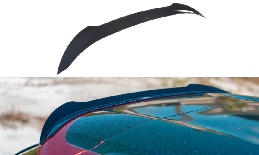 Spoiler uitbreiding Peugeot 508 Maxton Design glans zwart