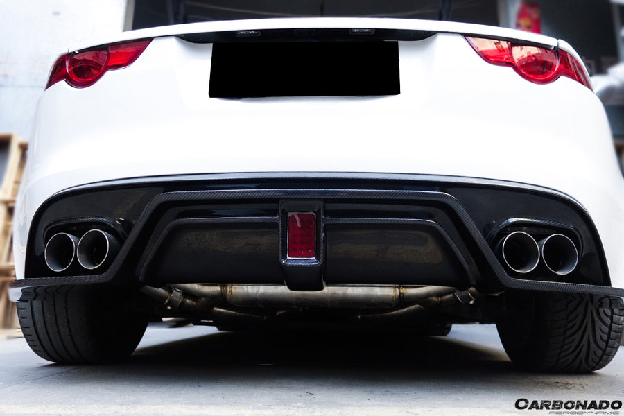 Jaguar F-Type Coupe/Convertible BS Style Carbon Diffuser 2013-2017