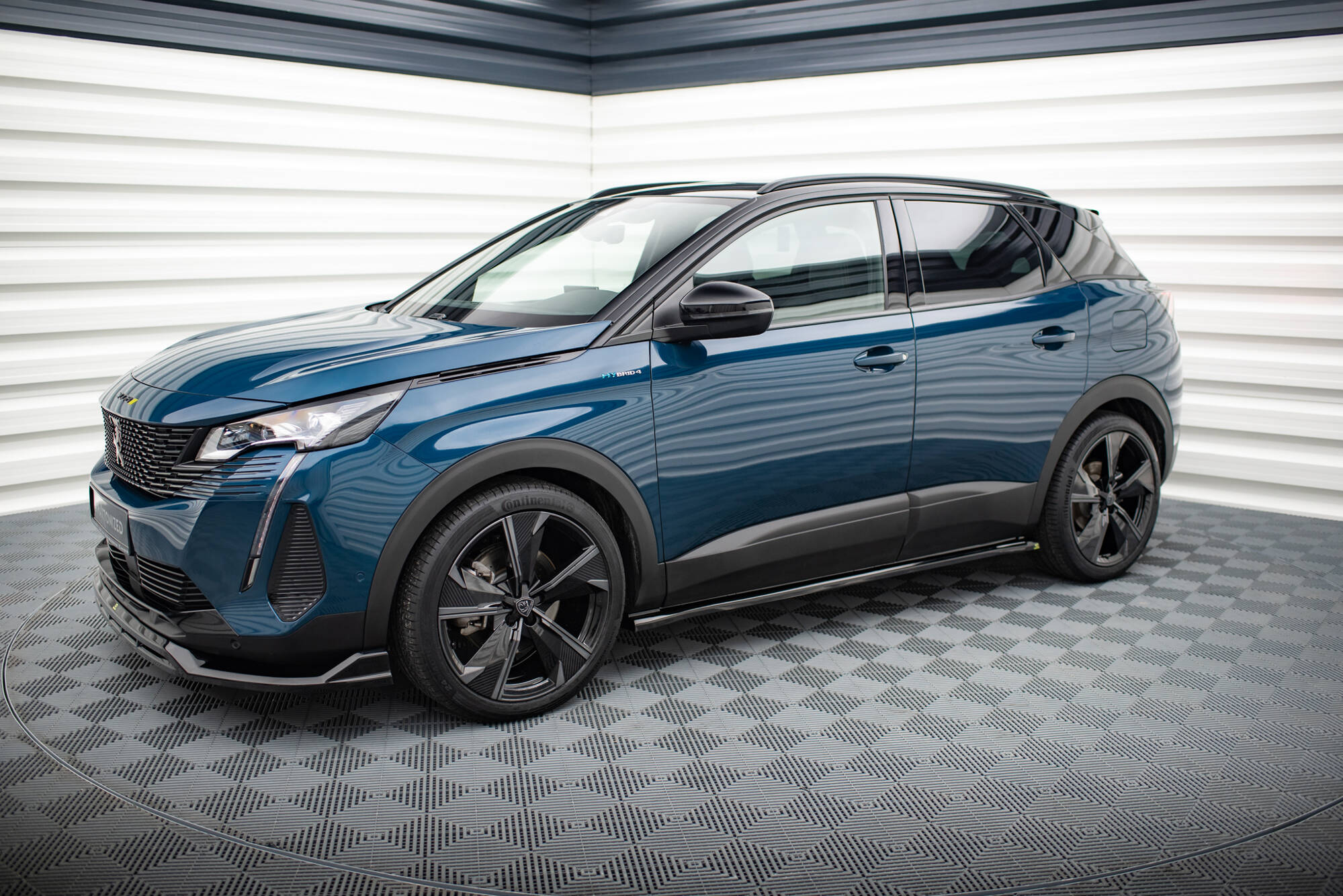 Bodykit Peugeot 3008 GT-Line Mk2 Facelift Maxton Glanzend zwart