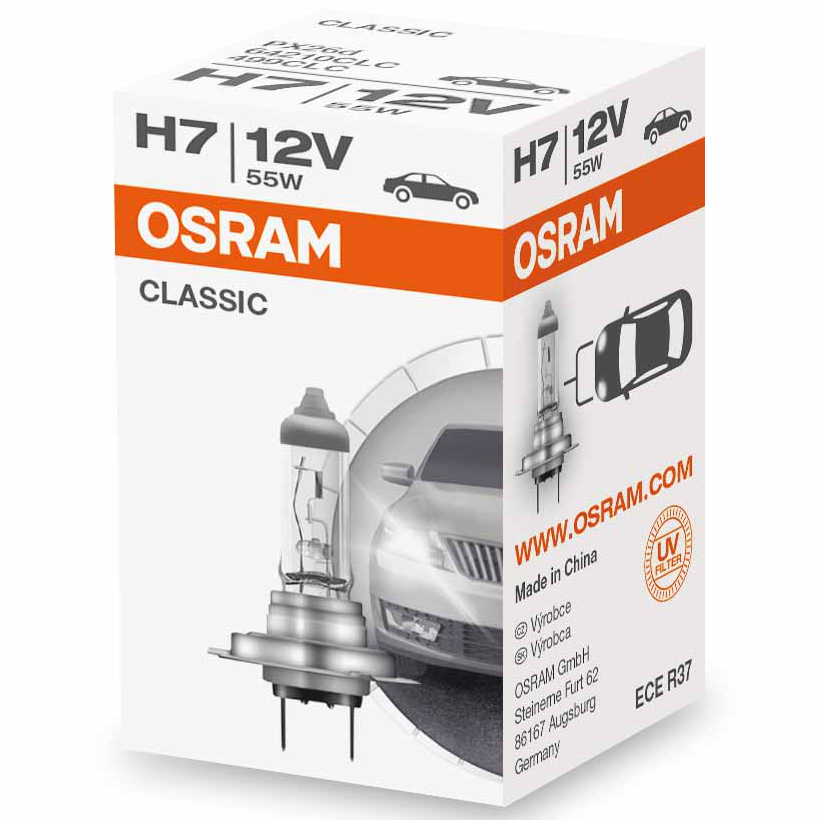 Osram Original H7 Lamp 55W 12v 64210