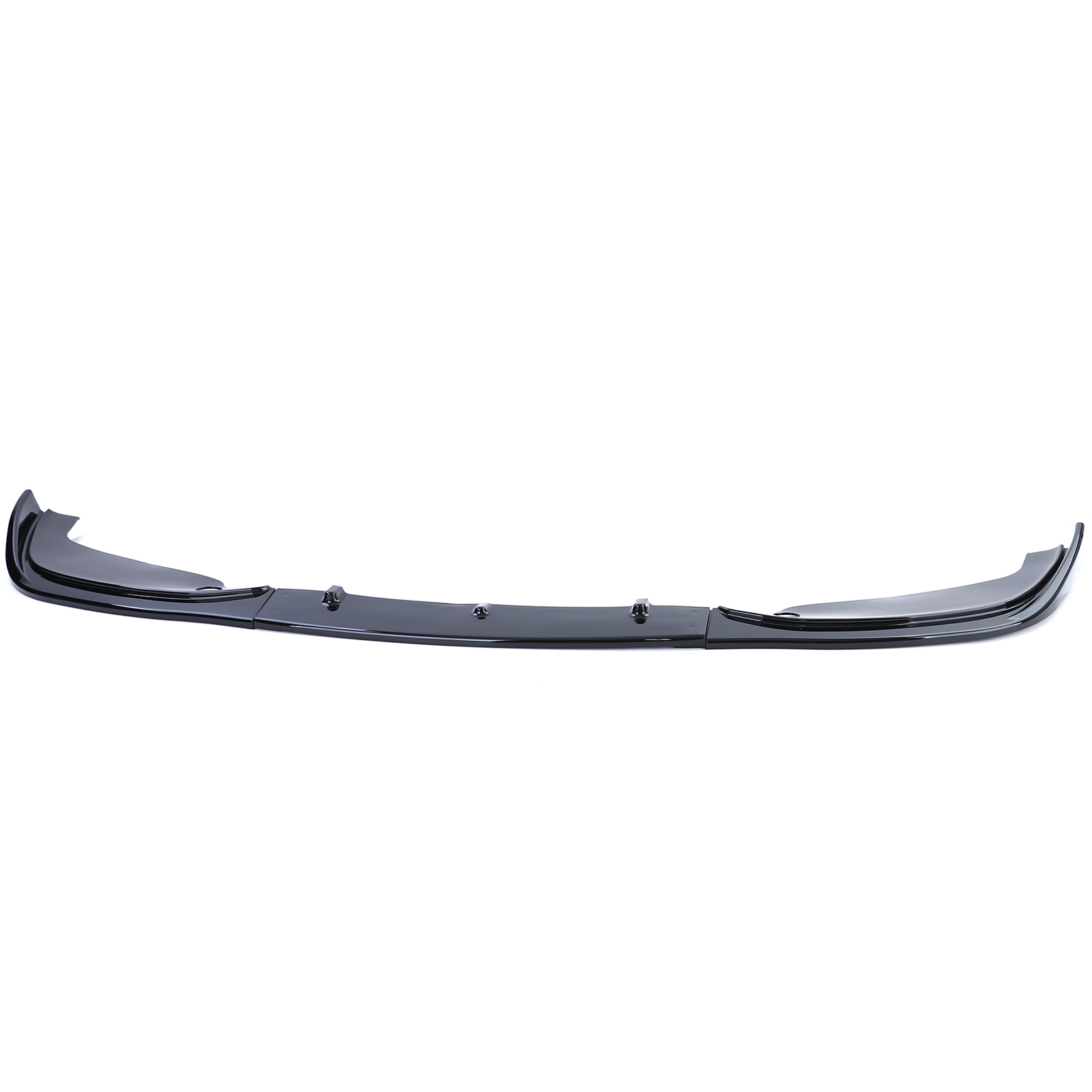 Voorspoiler passend voor BMW 3-Serie E46 Coupe/Cabrio Glans Zwart