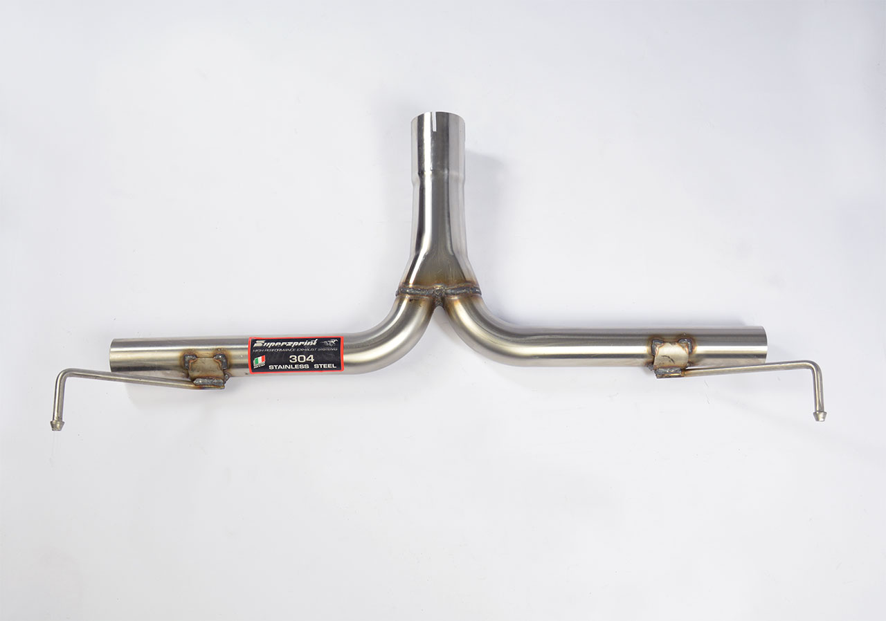 ALFA ROMEO GIULIETTA 2.0 JTDm (150 Hp) 2013 Rear pipe Right - Left (Muffler delete)