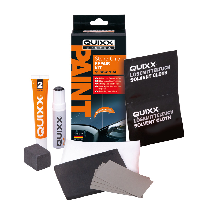 Quixx Stone Chip Repair Kit / Kit de réparation des impacts de gravillons - Blanc