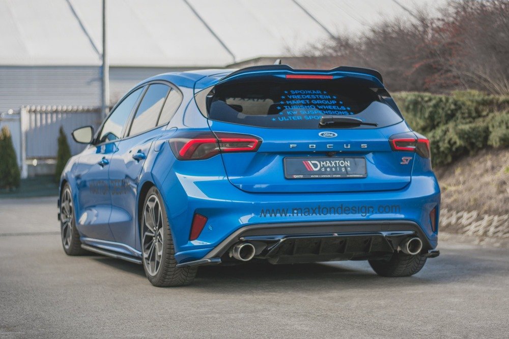 Spoiler V.1 Ford Focus ST MK4 Maxton Glans Zwart