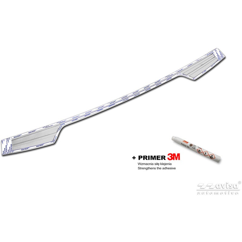 Avisa Protection de Seuil de Coffre Acier Inox sur mesure pour Opel Frontera (EV) 2024- - Argent