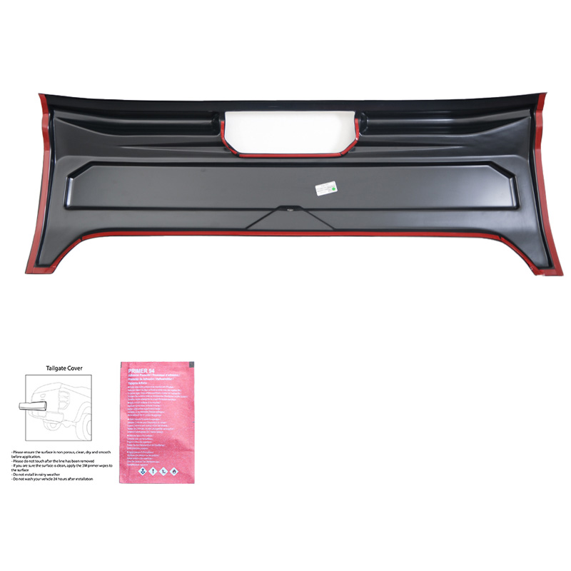 Protecteur de hayon sur mesure pour Ford Ranger T9 2022- - Noir brillant