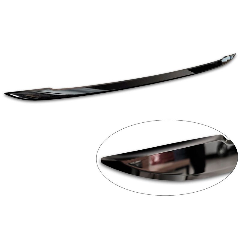 Avisa Moulure de hayon en Inox Noir Chrome sur mesure pour Mercedes-Benz GLC II (C254) Coupe 2023-