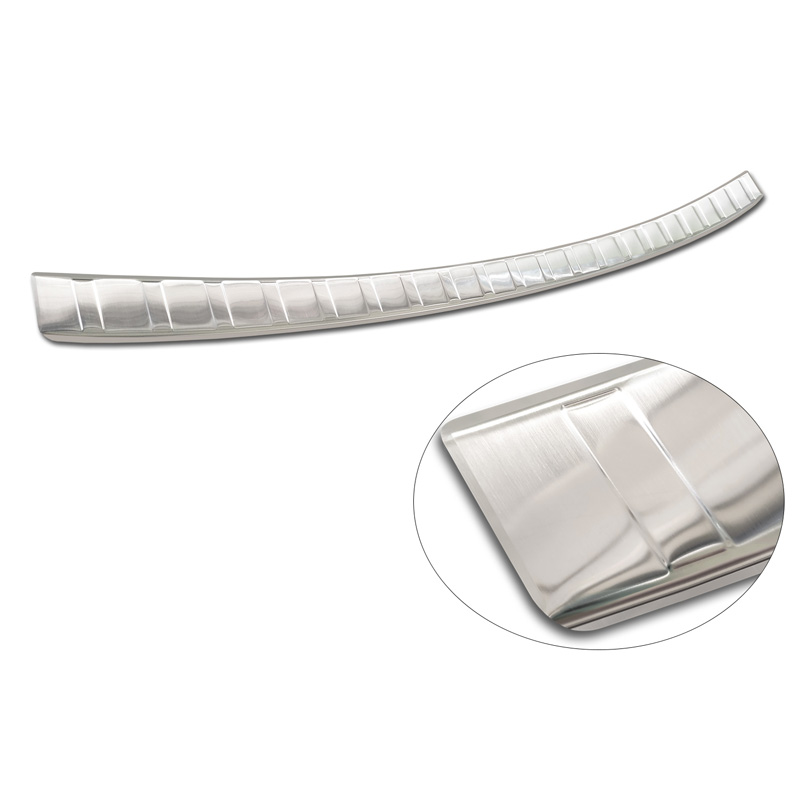 Protection de seuil arrière inox sur mesure pour Renault Austral 2022- ""Ribs""