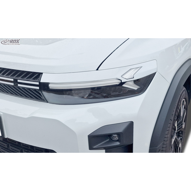 RDX Spoilers de phares sur mesure pour Dacia Duster III & Dacia Bigster 2024- (ABS)
