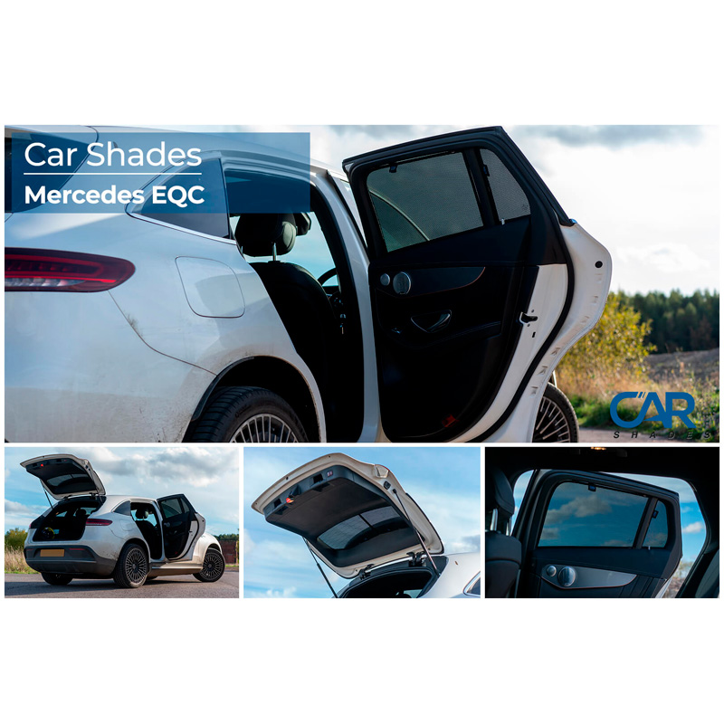 Set de Car Shades sur mesure pour Mercedes EQC (N293) 2019- (8-pièces)