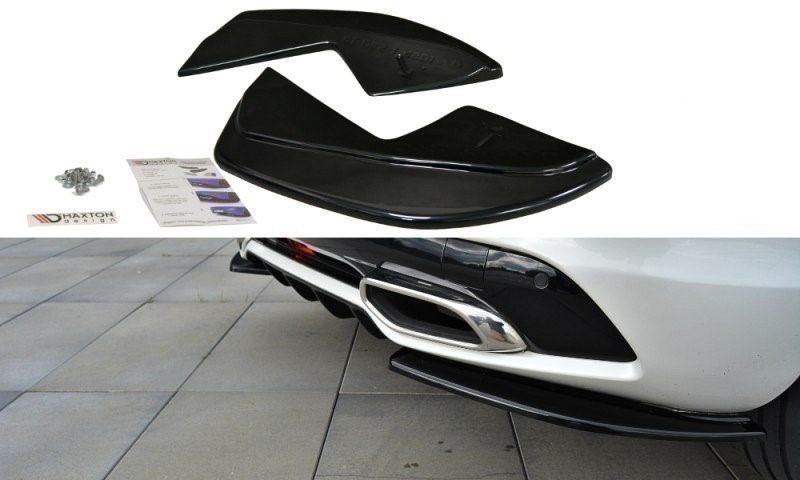 Achterzij Spoilers Citroen DS5 Facelift Glanzend Zwart