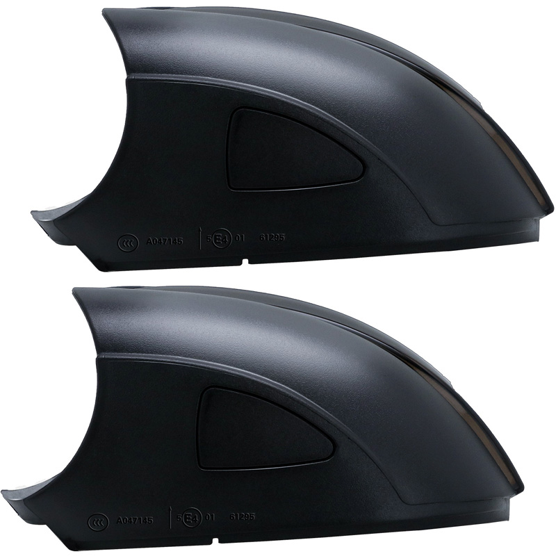 Set de Clignotants de Rétroviseurs LED sur mesure pour Volkswagen Golf VI 2008-2012 & Touran 2010-2015 - Fumée - incl. Feux Dynamiques