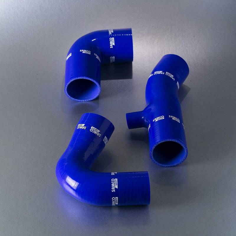 Samco Kit Durites sur mesure pour Ford Escort Cosworth YBT92 1992-1994 - 3-pièces - Turbo - avec 25mm embout de soupape de décharge - Bleu