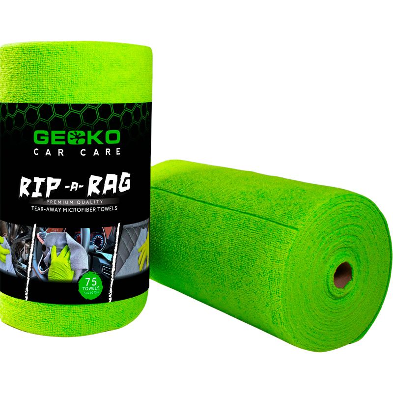 Gecko Chiffons microfibres déchirables – 75 pièces – 30×30 cm