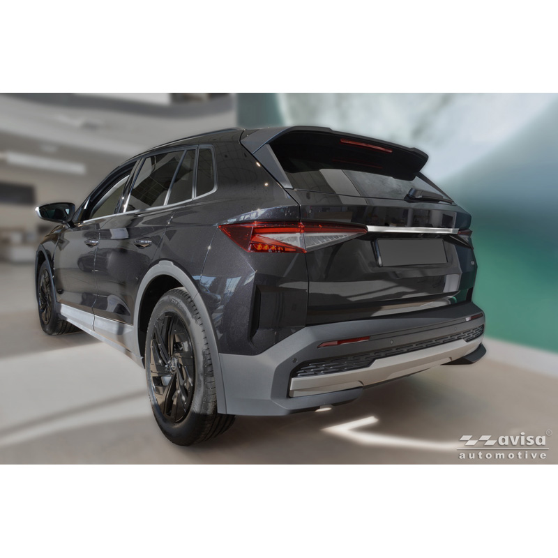 Avisa Revêtement d'habillage du hayon du coffre inox brossé sur mesure pour Skoda Elroq 2025-