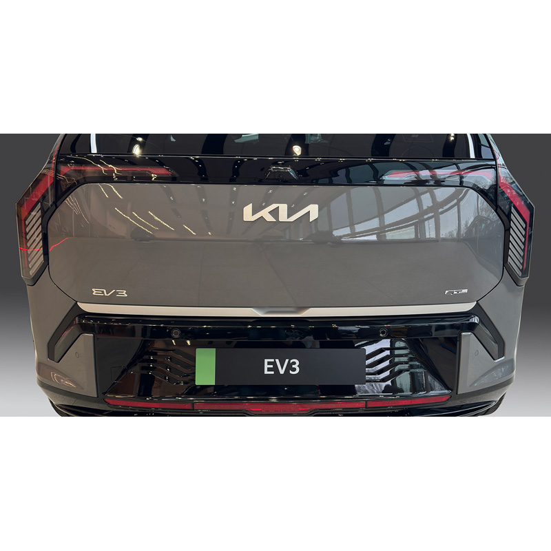 Protection de seuil arrière (ABS) sur mesure pour Kia EV3 2024- Argent