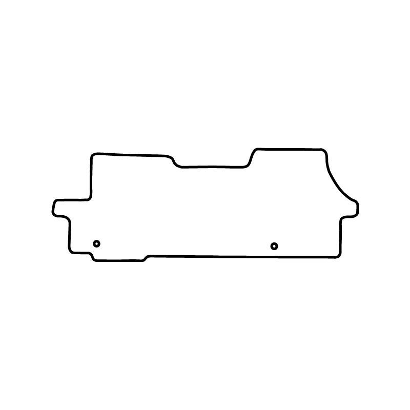 Set de tapis de sol en velours sur mesure pour Citroën Jumper & Peugeot Boxer & Fiat Ducato 2006-2017 (seulement avant)