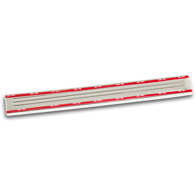 Avisa Seuils de portes inoxydable sur mesure pour Citroën C3 IV 2024- 'Lines' - 4-pièces