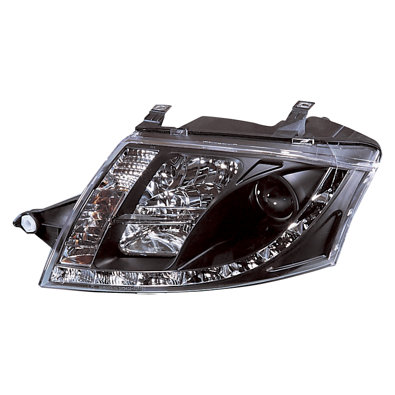 Set de Phares incl. DRL sur mesure pour Audi TT 8N 1999-2005 - Noir