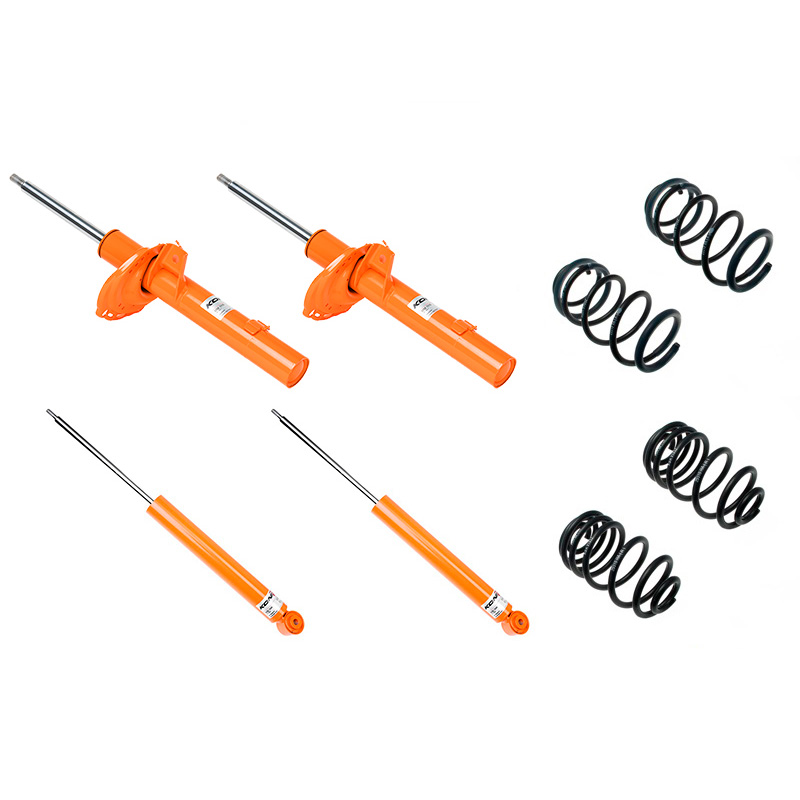 KONI Str.T Kit sur mesure pour Seat Leon 5F & Golf VII diamètre jambe de force 50 mm & torsion arriere / poids essieu avant à partir de 931 jusqu'a 1010kg (35mm) (1120-8433)