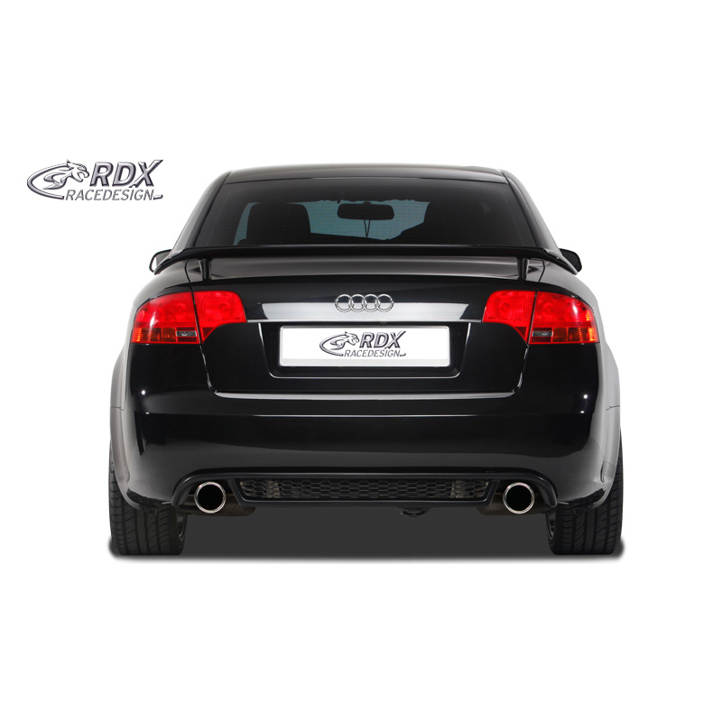 Jupe arrière (pièce centrale) sur mesure pour Audi A4 B7 2005-2008 (PU)