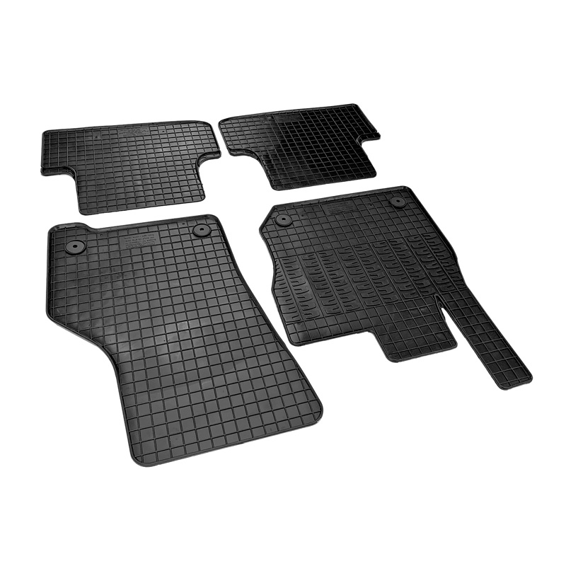 Set tapis de caoutchouc sur mesure pour Volkswagen Golf VIII eTSI HB 5-portes & Variant 2020- (4-pièces + points de fixage)